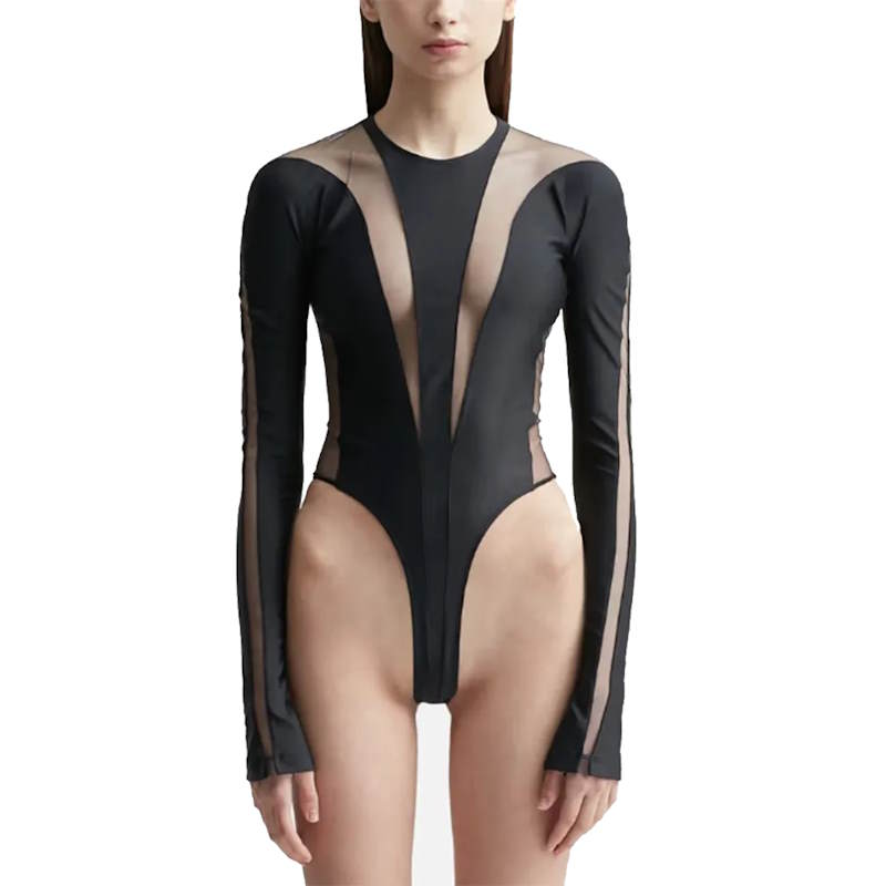 MU*LER  Woman  T -shirt Bodysuit bikini Limited