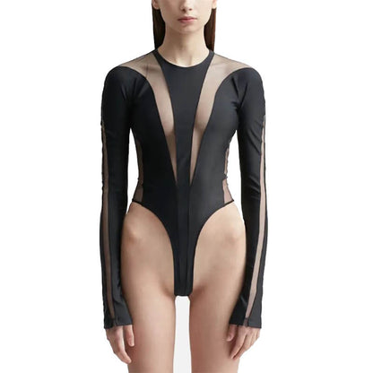 MU*LER  Woman  T -shirt Bodysuit bikini Limited