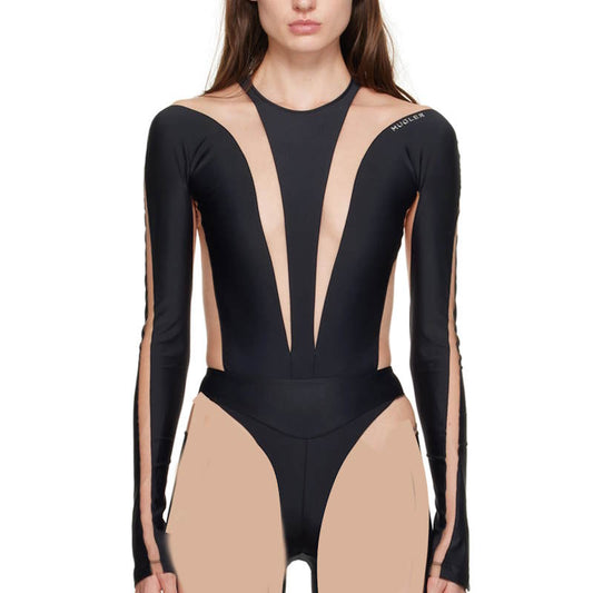 MU*LER  Woman  T -shirt Bodysuit bikini Limited