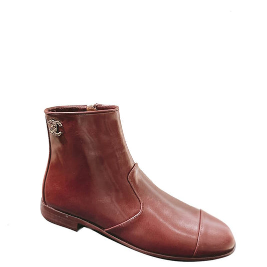 CHL  Boots Low Flat 2 Color 's