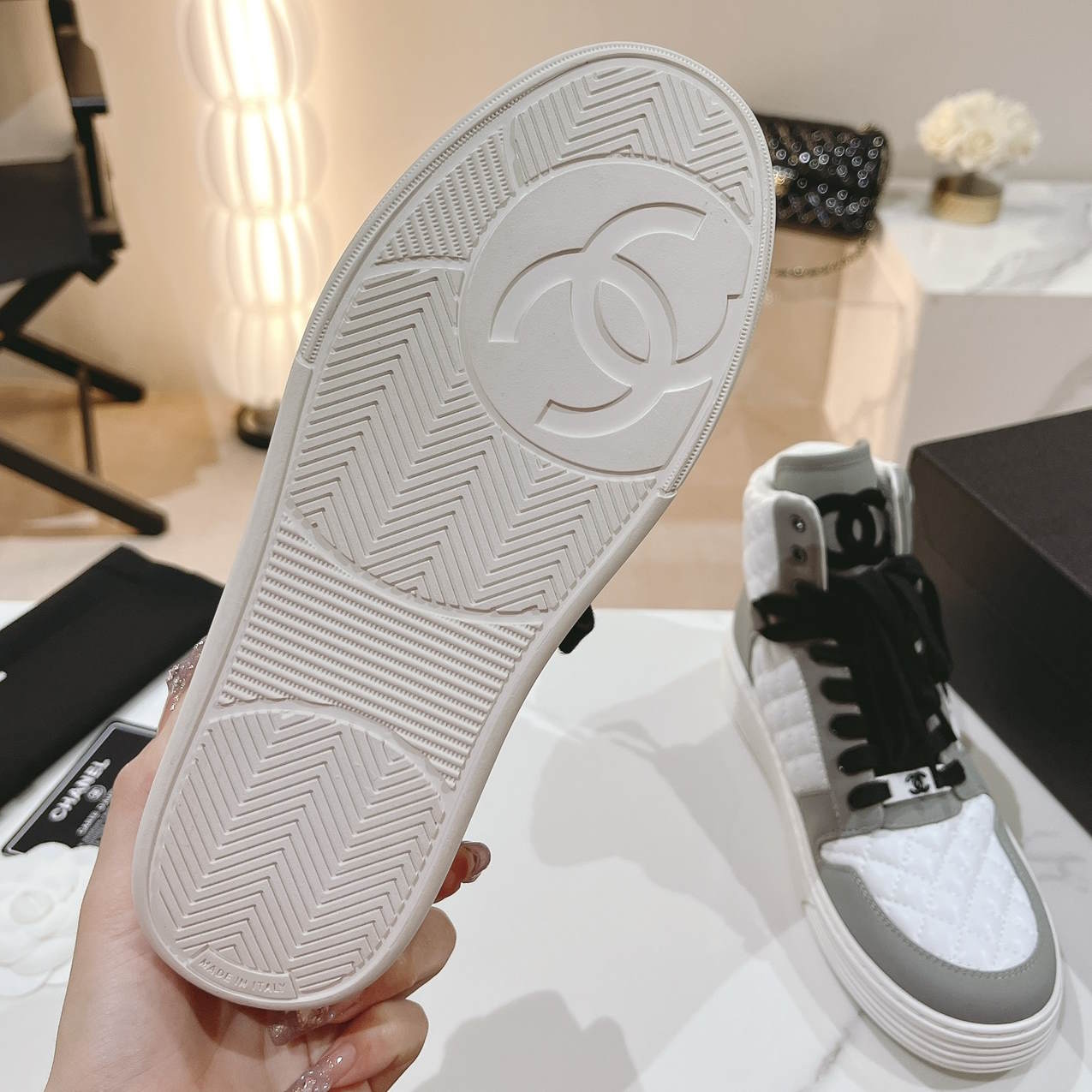 CHL Sneakers  Woman  High 3 Color 's