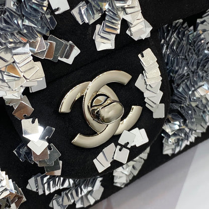 CHL Bag  25 Cm Black Sequin