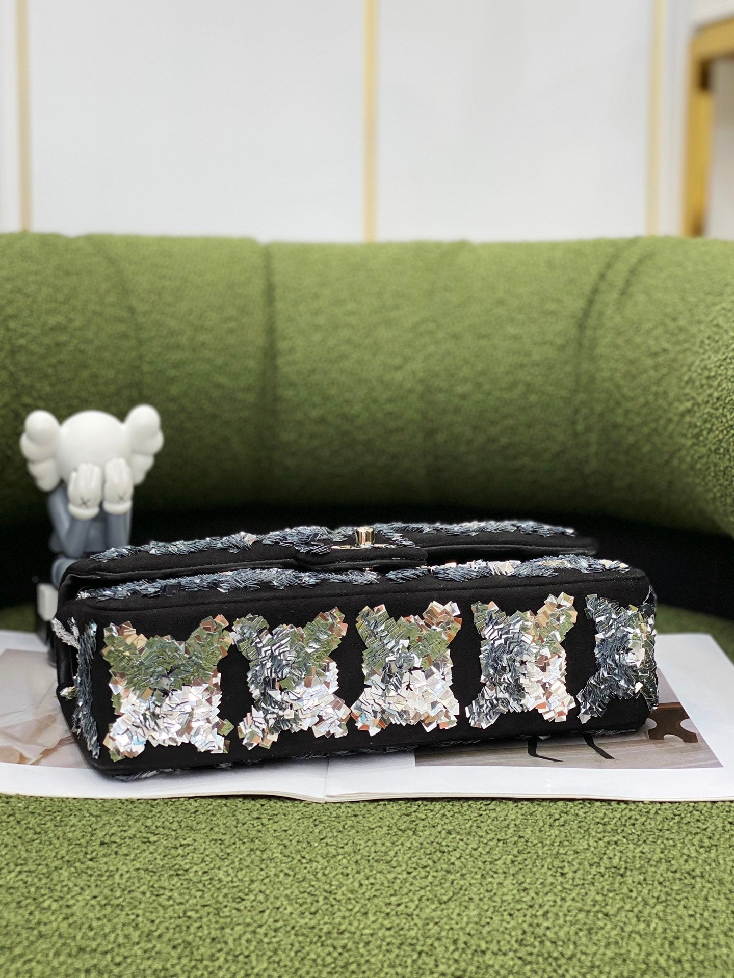 CHL Bag  25 Cm Black Sequin