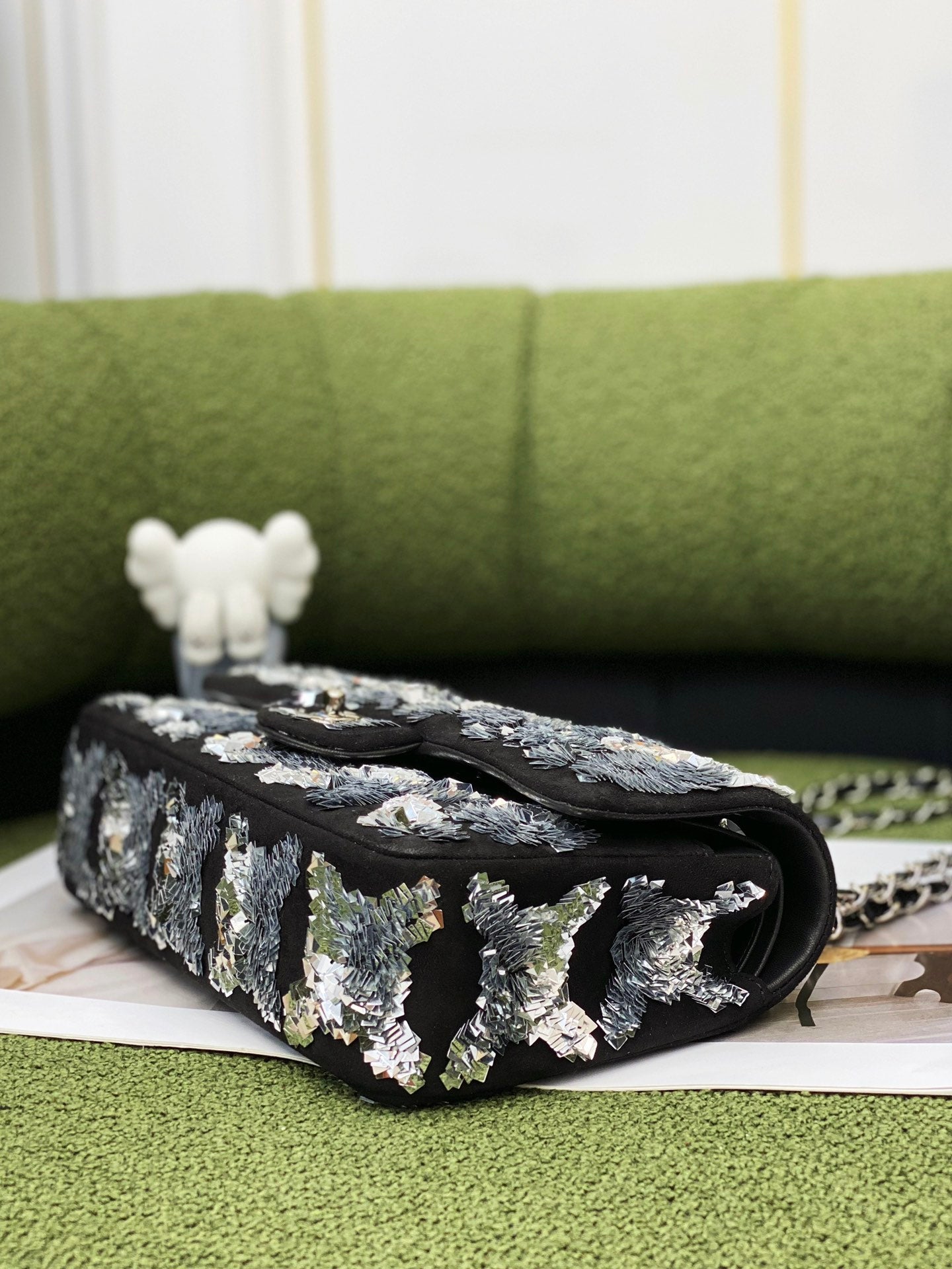 CHL Bag  25 Cm Black Sequin