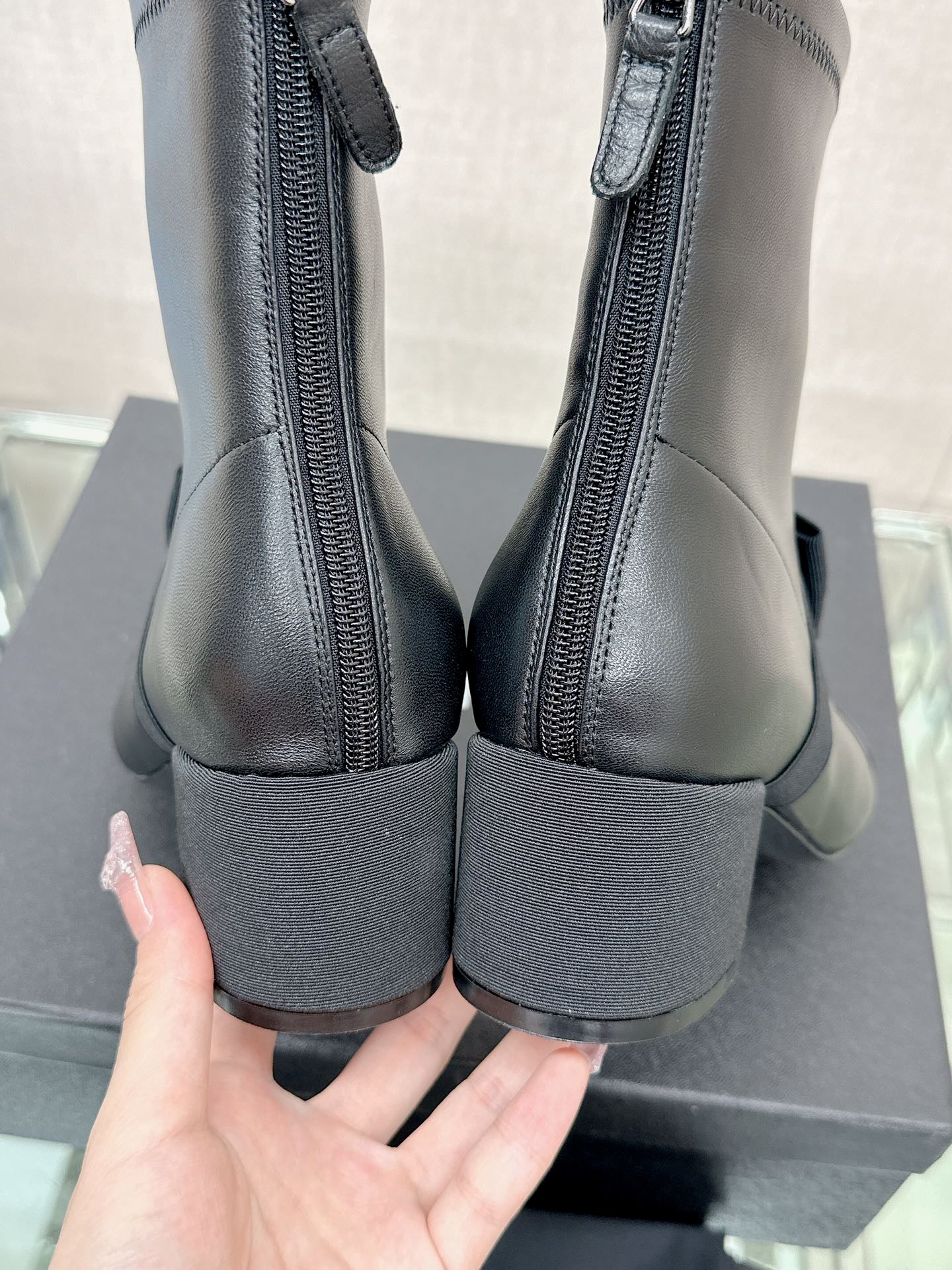 CHL  Boots Low Heels 2 Color 's