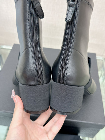 CHL  Boots Low Heels 2 Color 's