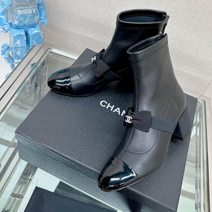 CHL  Boots Low Heels 2 Color 's