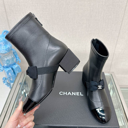 CHL  Boots Low Heels 2 Color 's