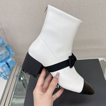 CHL  Boots Low Heels 2 Color 's