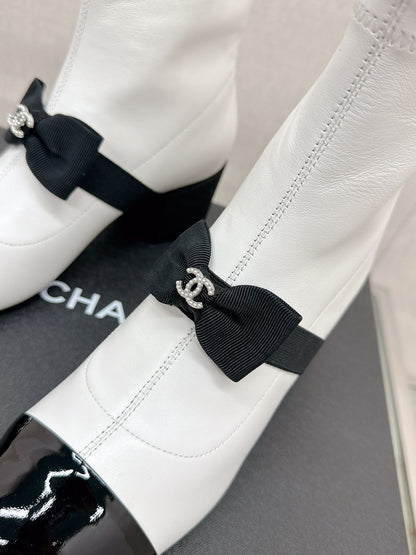CHL  Boots Low Heels 2 Color 's