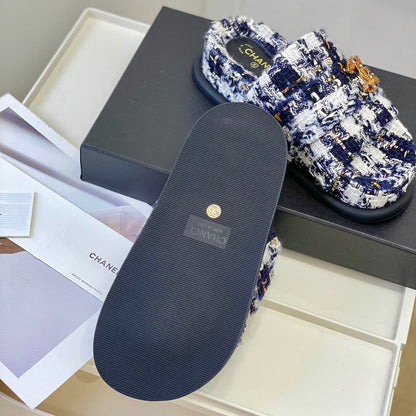 CHL Slippers Tweed 2 Color 's