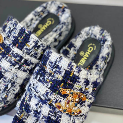 CHL Slippers Tweed 2 Color 's