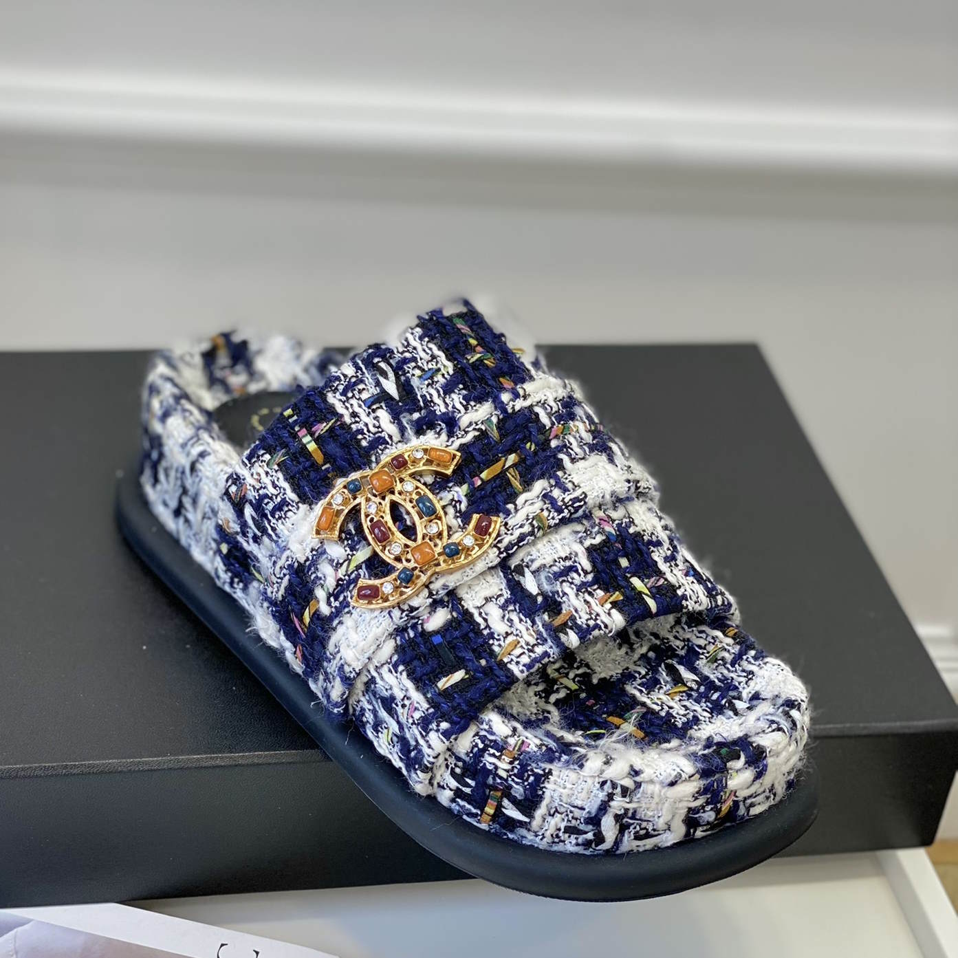 CHL Slippers Tweed 2 Color 's