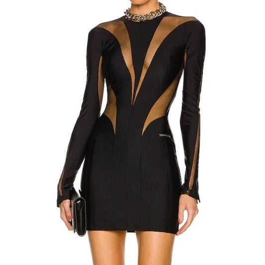 MU*LER  Dress Nude