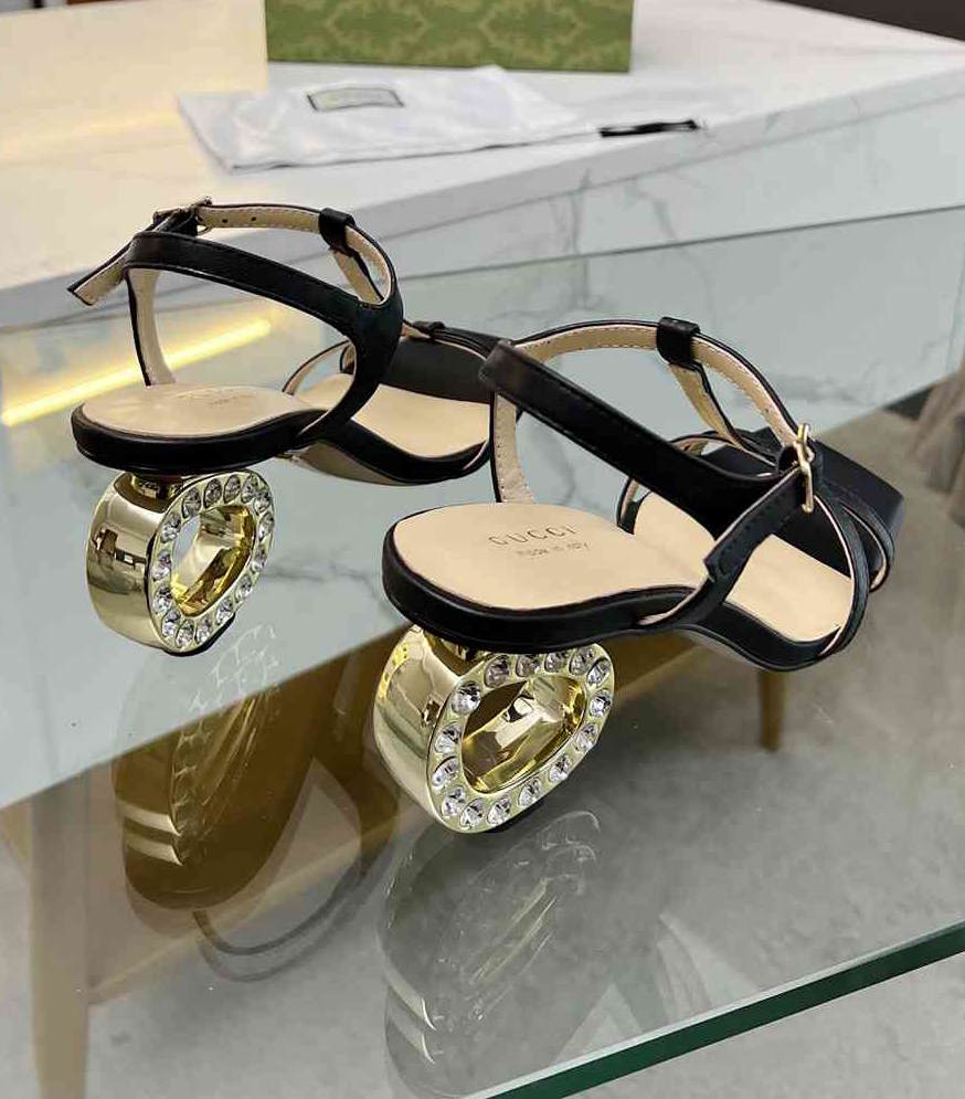 GU Shoes Heels 2 Color 's