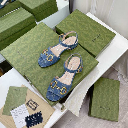 GU Sandals Monogram  4 Color 's