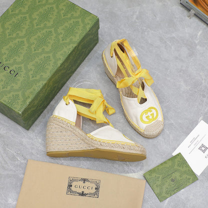 GU Wedge Sandals 2 Color 's