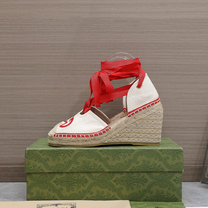 GU Wedge Sandals 2 Color 's