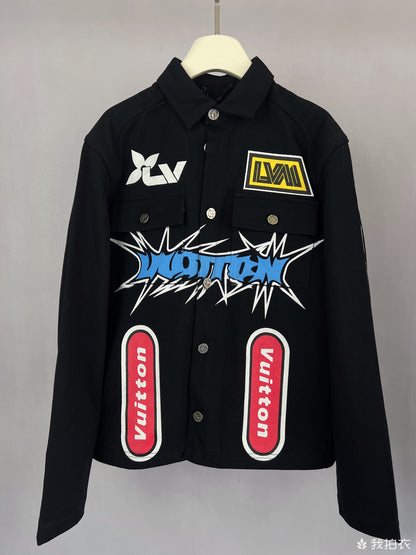 LU  Jacket Printed Denim  GO