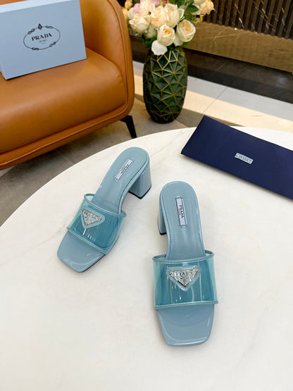 PRD Slippers Heels Sandals 4 Color 's