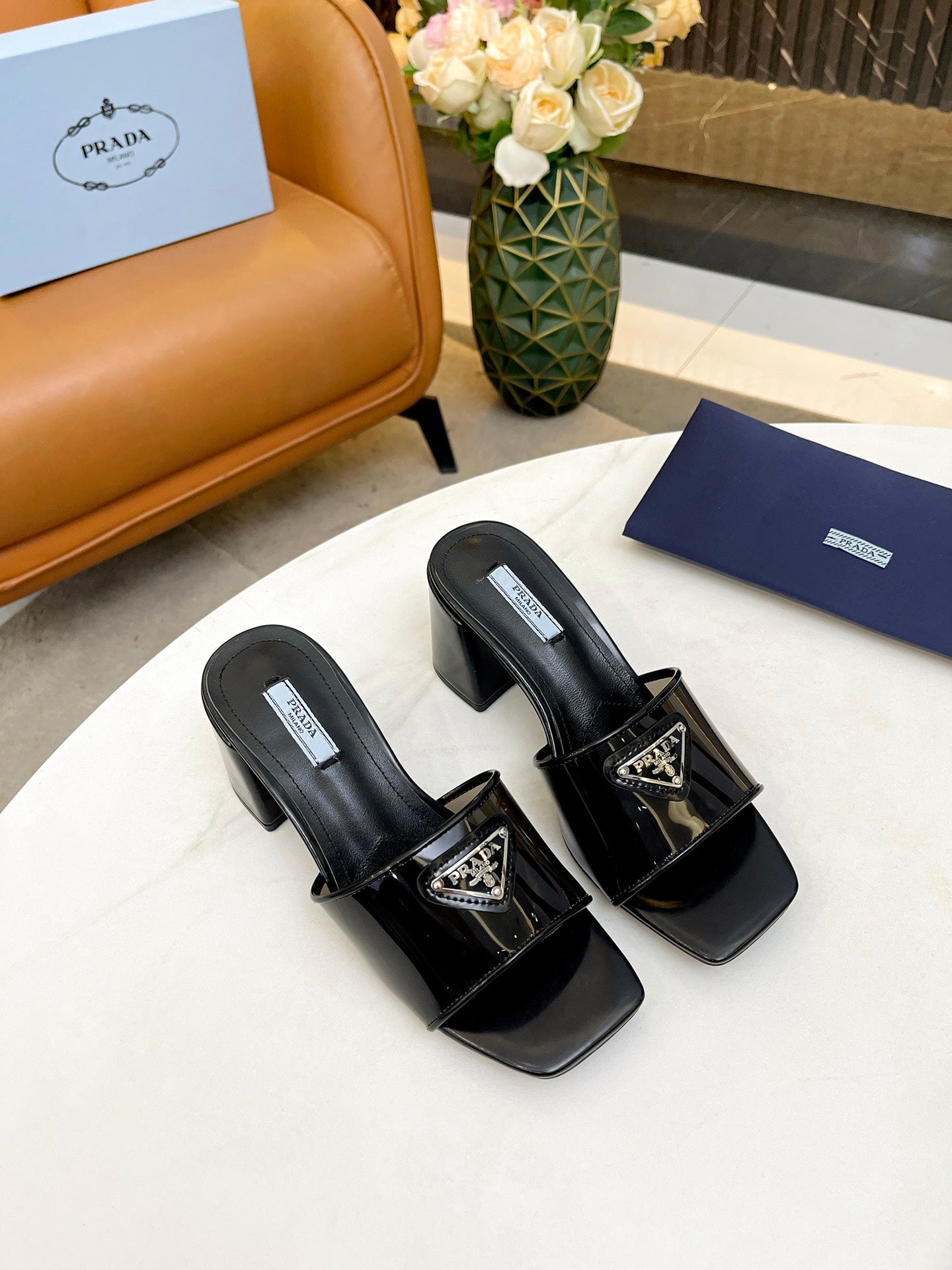 PRD Slippers Heels Sandals 4 Color 's