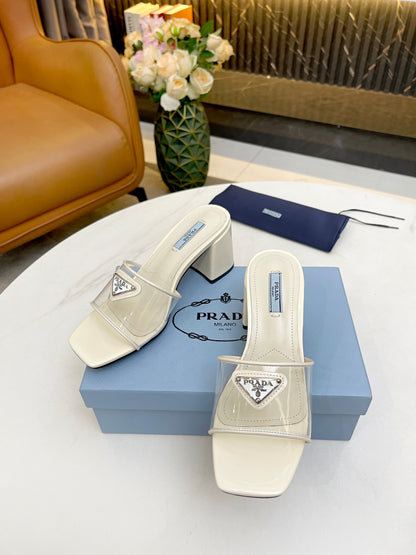 PRD Slippers Heels Sandals 4 Color 's