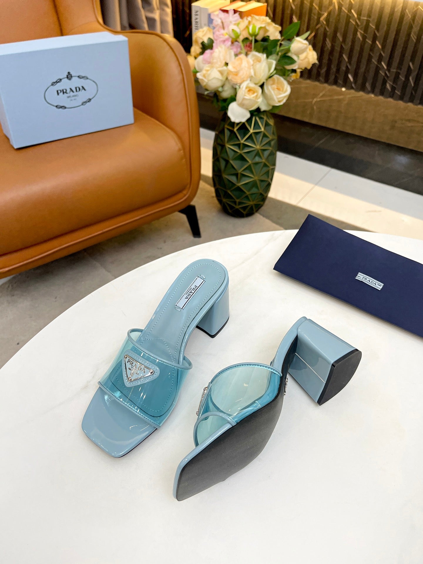 PRD Slippers Heels Sandals 4 Color 's