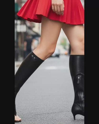 MI MI PRD leather  Boots Thong 2 color 's