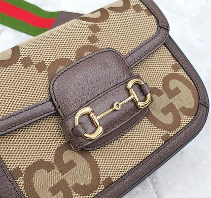 GU Jumbo Monogram Bag  22 cm
