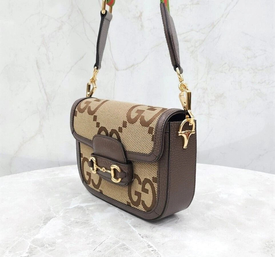 GU Jumbo Monogram Bag  22 cm