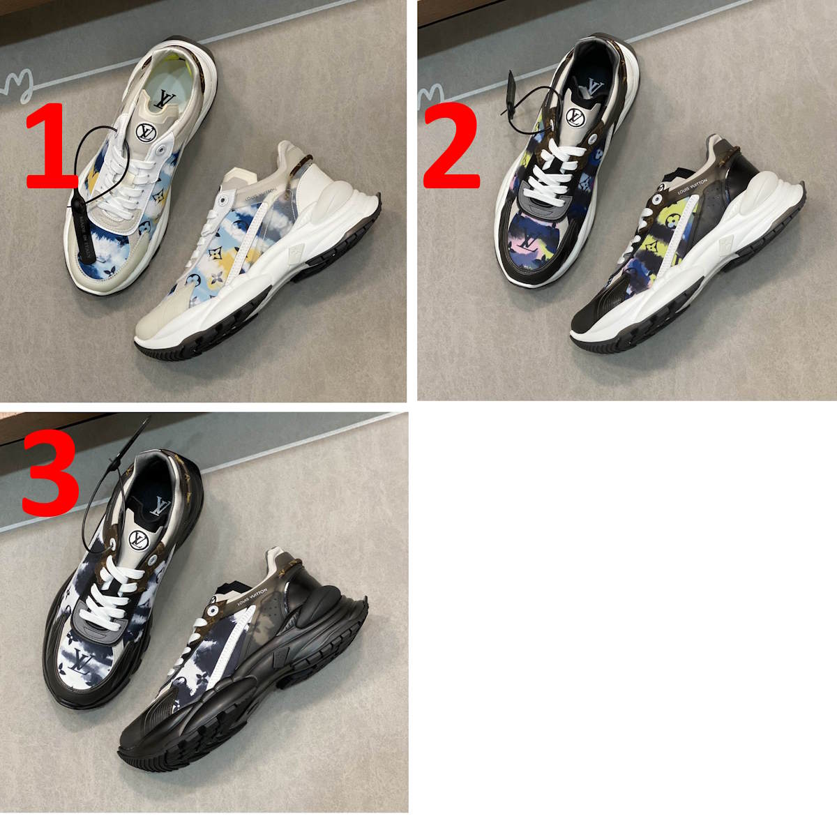 LU Trainers Sneakers Low 3 Color 's