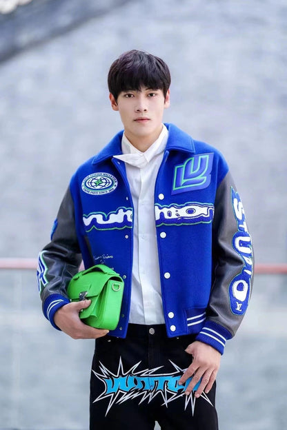 LU Varsity  Jacket  Jersey GO