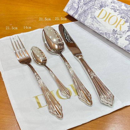 CHD Table Set  Spoon fork knife Case 4 Color 's