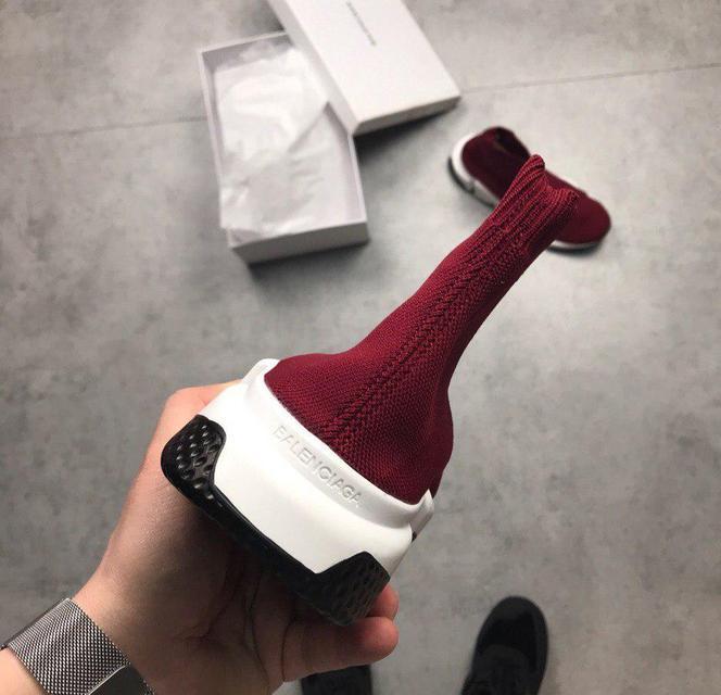 SNBAL  Speed Trainer Maroon Sneakers