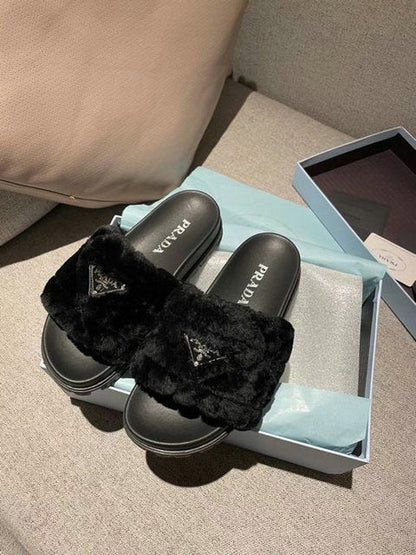 PRD Shearling Slippers  Flat