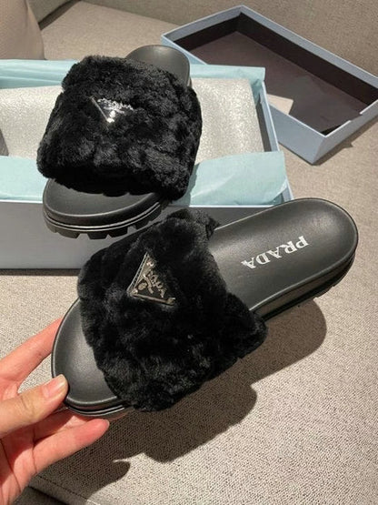 PRD Shearling Slippers  Flat