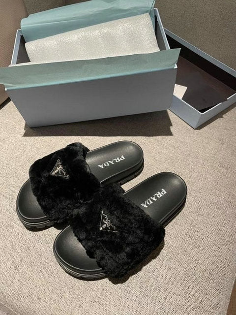 PRD Shearling Slippers  Flat