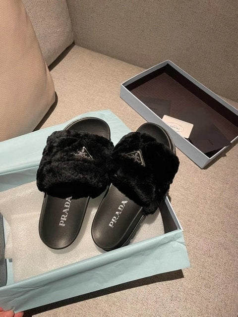 PRD Shearling Slippers  Flat