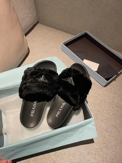 PRD Shearling Slippers  Flat