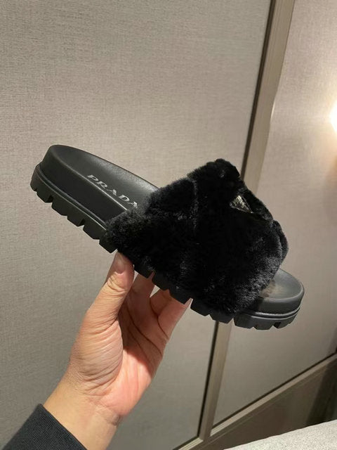 PRD Shearling Slippers  Flat