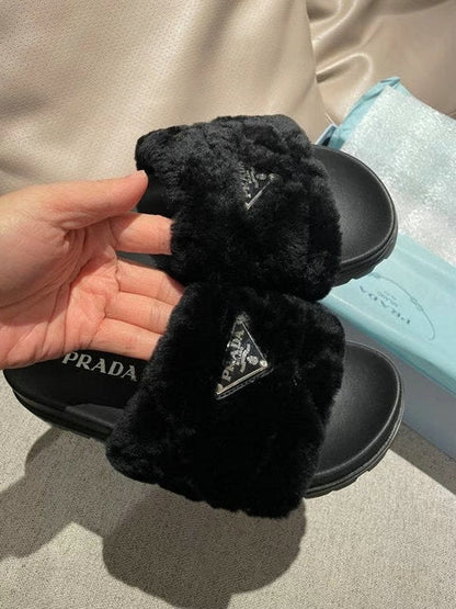 PRD Shearling Slippers  Flat