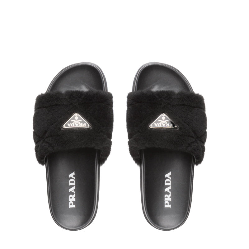 PRD Shearling Slippers  Flat