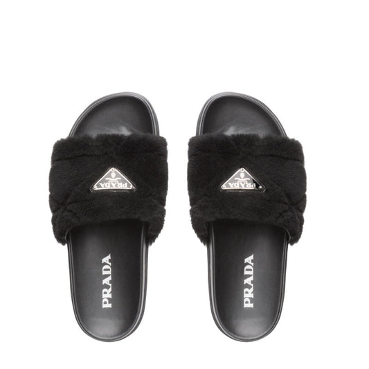 PRD Shearling Slippers  Flat