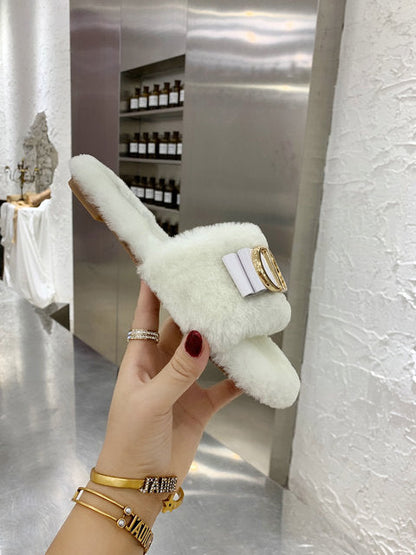 CHD  Slippers DWAY Shearling 2 Color 's