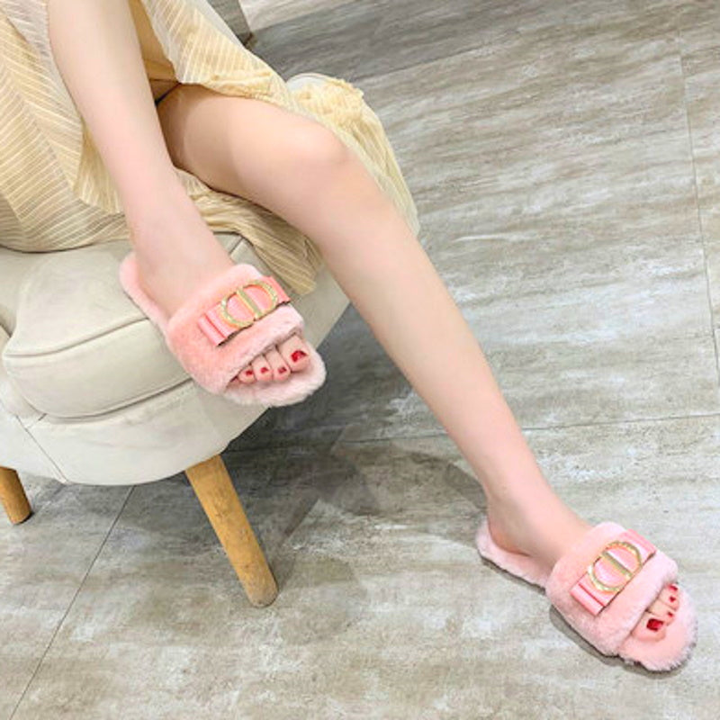 CHD  Slippers DWAY Shearling 2 Color 's