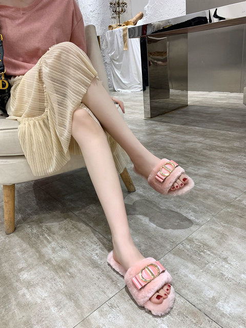 CHD  Slippers DWAY Shearling 2 Color 's