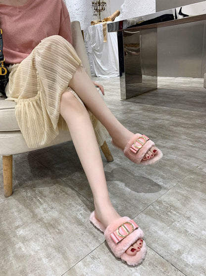 CHD  Slippers DWAY Shearling 2 Color 's