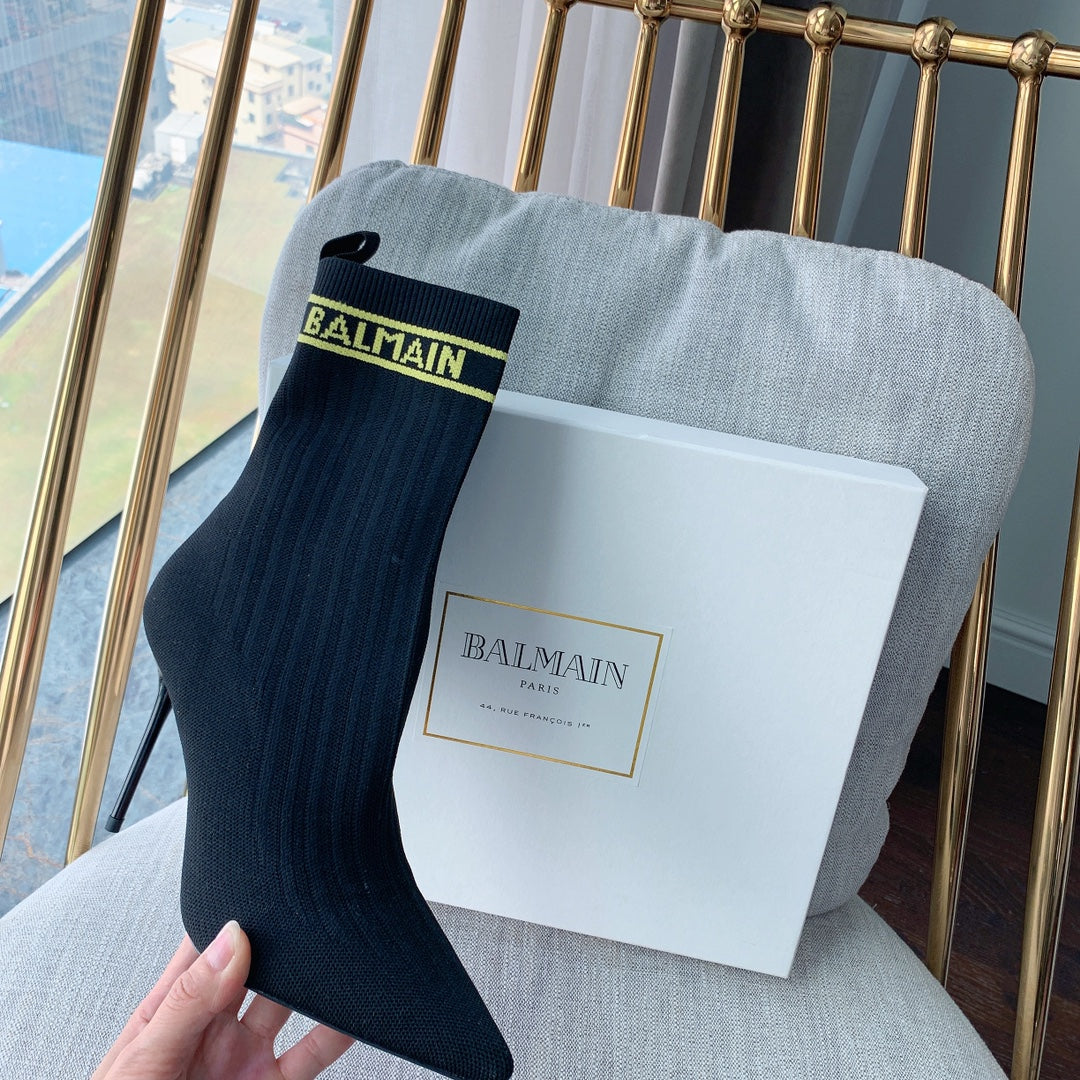 BALMA Boots Thigh RAVEN  2 Color 's