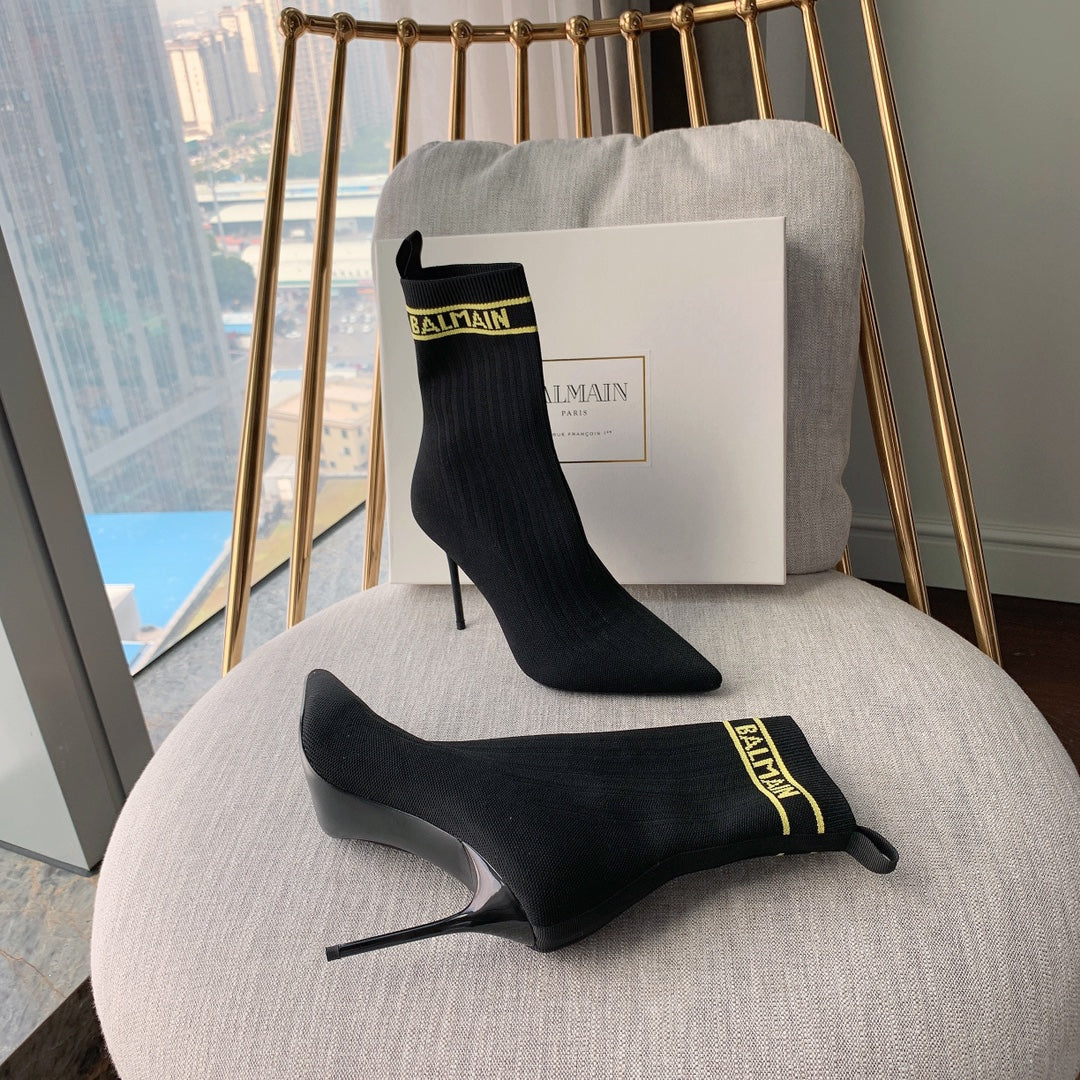 BALMA Boots Thigh RAVEN  2 Color 's