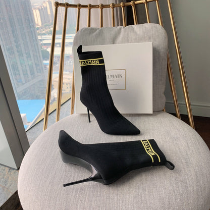 BALMA Boots Thigh RAVEN  2 Color 's